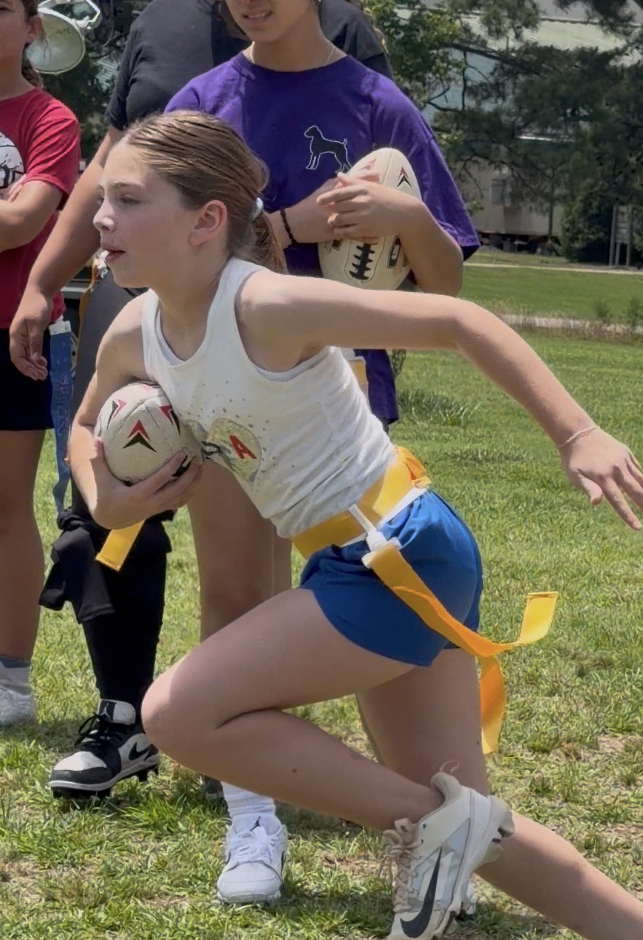 Campbell breaking away at clinic